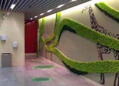 永生苔藓墙，室内苔藓绿植墙景观
