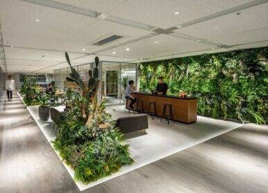 仿真植物墻應用場景